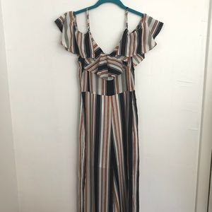 Striped Jumpsuit